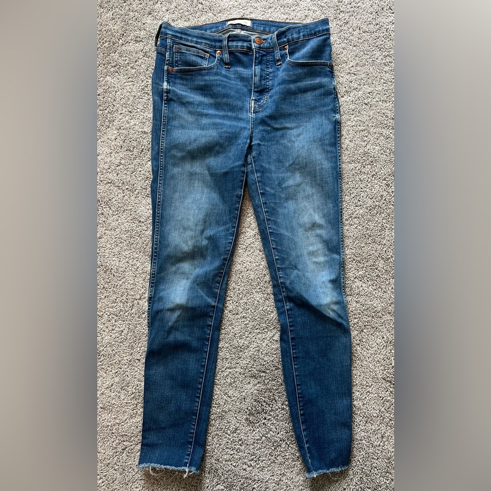 Women’s Madewell 9” High Rise Skinny Ankle Jean